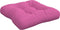 vidaXL - Palletkussen - 50x50x12 - cm - stof - roze