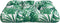 vidaXL - Palletkussen - 58x58x10 - cm - cm - stof - bladpatroon