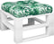 vidaXL - Palletkussen - 58x58x10 - cm - cm - stof - bladpatroon