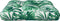 vidaXL - Palletkussen - 58x58x10 - cm - cm - stof - bladpatroon