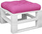 vidaXL - Palletkussen - 58x58x10 - cm - oxford - stof - roze