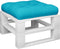 vidaXL - Palletkussen - 58x58x10 - cm - oxford - stof - turquoise