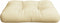 vidaXL - Palletkussen - 58x58x10 - cm - stof - crèmekleurig