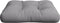 vidaXL - Palletkussen - 58x58x10 - cm - stof - grijs
