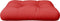 vidaXL - Palletkussen - 58x58x10 - cm - stof - rood