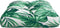 vidaXL - Palletkussen - 60x40x12 - cm - stof - bladpatroon