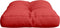 vidaXL - Palletkussen - 60x40x12 - cm - stof - rood