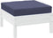 vidaXL - Palletkussen - 60x60x10 - cm - oxford - stof - marineblauw