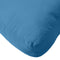 vidaXL - Palletkussen - 60x60x10 - cm - stof - gemêleerd - blauw