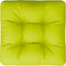vidaXL - Palletkussen - 60x60x12 - cm - stof - heldergroen