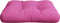 vidaXL - Palletkussen - 60x60x12 - cm - stof - roze