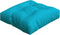 vidaXL - Palletkussen - 60x60x12 - cm - stof - turquoise