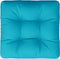 vidaXL - Palletkussen - 60x60x12 - cm - stof - turquoise