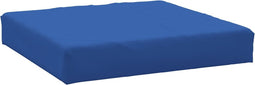 vidaXL - Palletkussen - 60x60x8 - cm - oxford - stof - blauw