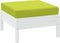 vidaXL - Palletkussen - 60x60x8 - cm - oxford - stof - felgroen