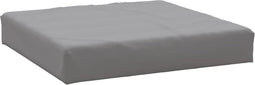 vidaXL - Palletkussen - 60x60x8 - cm - oxford - stof - grijs