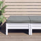 vidaXL - Palletkussen - 60x60x8 - cm - oxford - stof - grijs