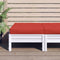 vidaXL - Palletkussen - 60x60x8 - cm - oxford - stof - rood