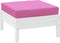 vidaXL - Palletkussen - 60x60x8 - cm - oxford - stof - roze