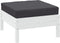 vidaXL - Palletkussen - 60x60x8 - cm - oxford - stof - antracietkleurig