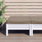 vidaXL - Palletkussen - 60x60x8 - cm - oxford - stof - taupe