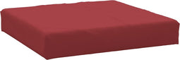 vidaXL - Palletkussen - 60x60x8 - cm - oxford - stof - wijnrood