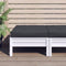 vidaXL - Palletkussen - 60x60x8 - cm - oxford - stof - zwart