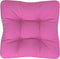 vidaXL - Palletkussen - 60x61,5x10 - cm - oxford - stof - roze