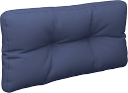 vidaXL - Palletkussen - 70x40x12 - cm - oxford - stof - marineblauw
