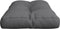 vidaXL - Palletkussen - 70x40x12 - cm - stof - antracietkleurig