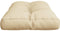 vidaXL - Palletkussen - 70x40x12 - cm - stof - beige