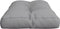 vidaXL - Palletkussen - 70x40x12 - cm - stof - grijs