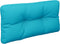 vidaXL - Palletkussen - 70x40x12 - cm - stof - turquoise