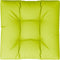 vidaXL - Palletkussen - 70x70x12 - cm - stof - heldergroen