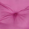 vidaXL - Palletkussen - 70x70x12 - cm - stof - roze