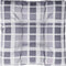 vidaXL - Palletkussen - 70x70x12 - cm - stof - ruitpatroon - grijs