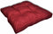 vidaXL - Palletkussen - 80 - x - 80 - x - 12 - cm - stof - wijnrood