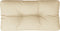 vidaXL - Palletkussen - 80x40x12 - cm - stof - beige