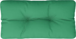 vidaXL - Palletkussen - 80x40x12 - cm - stof - groen