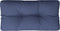 vidaXL - Palletkussen - 80x40x12 - cm - stof - marineblauw