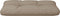 vidaXL - Palletkussen - 80x40x12 - cm - stof - taupe