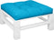 vidaXL - Palletkussen - 80x80x12 - cm - stof - blauw