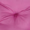 vidaXL - Palletkussen - 80x80x12 - cm - stof - roze