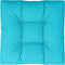 vidaXL - Palletkussen - 80x80x12 - cm - stof - turquoise