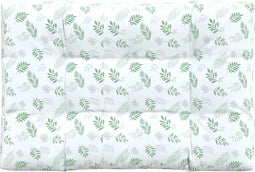 vidaXL - Palletkussen - bladpatroon - 120x80x12 - cm - stof
