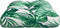 vidaXL - Palletkussen - bladpatroon - 50x40x12 - cm - stof