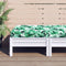vidaXL - Palletkussen - bladpatroon - 60x60x10 - cm - oxford - stof