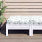 vidaXL - Palletkussen - bladpatroon - 60x60x8 - cm - oxford - stof