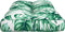 vidaXL - Palletkussen - bladpatroon - 80x40x12 - cm - stof