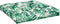 vidaXL - Palletkussen - bladpatroon - 80x80x12 - cm - stof